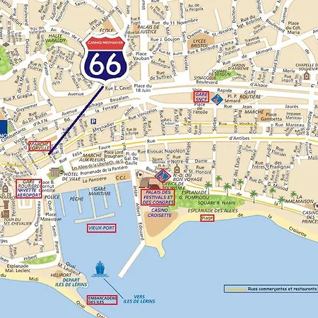 Meynadier 66 - Tres Calme Avec Cour Privative, Plage, Gare, Palais A 300m * Cannes
